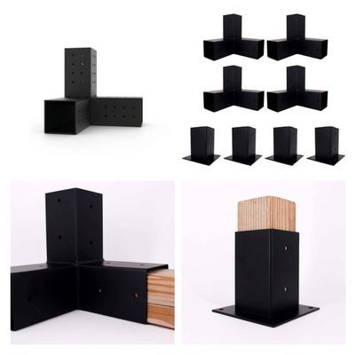 4 maneras de extender sus 6x6 Pergola Kit Fabricador precisión de metal estampado soportes