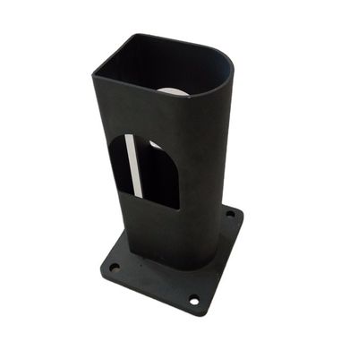 Punto de trabajo pesado Base metálica de acero cerca de anclaje de acero superficie de cubierta de montaje placa base