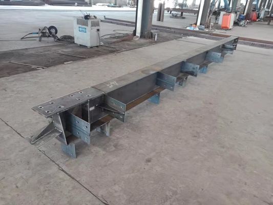 Fabricación de estructuras de acero Opciones de color personalizadas para sus necesidades de construcción