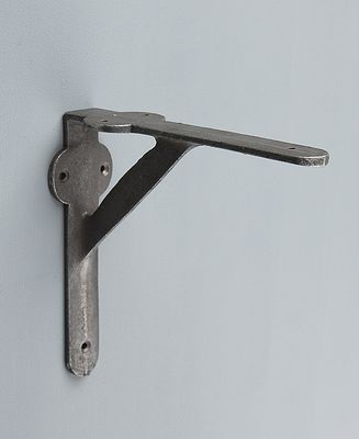 Bracket de tipo L robusto hecho de acero galvanizado con recubrimiento en polvo y acabado con níquel