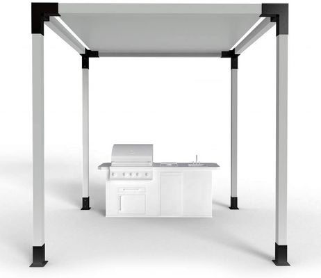 Proceso de estampado Kit de soporte de madera elevada para pergolas soportes de acero duradero incluidos