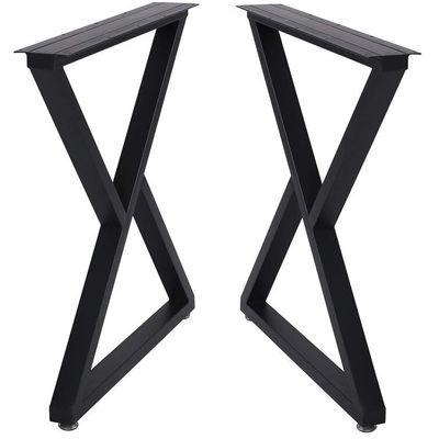 Pierna de mesa de banco de acero personalizada moderna para aplicaciones de muebles pesados
