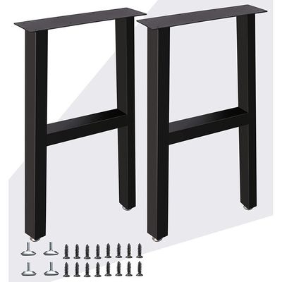 Pierna de mesa de banco de acero personalizada moderna para aplicaciones de muebles pesados