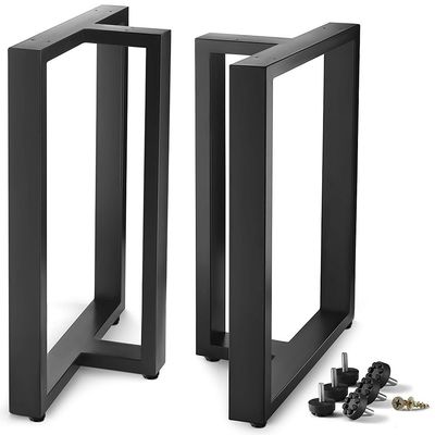 Personalizado 290g Banco de comedor de hierro acero Mesa de café Piernas de mesa de metal de trabajo pesado moderno