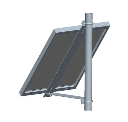 Panel de células solares estándar soporte de acero inoxidable de acero carbono soporte de industria pesada