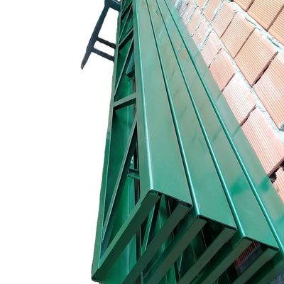Estructura prefabricada de armadura de acero de marco grande con composición química y canal de acero