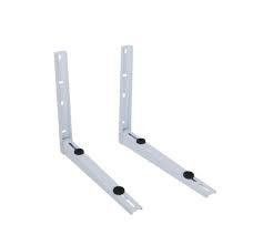 Brackets de acero de rollo frío de aluminio para soporte y rendimiento del aire acondicionado exterior