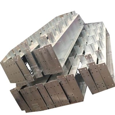 Estructura prefabricada de armadura de acero de marco grande con composición química y canal de acero