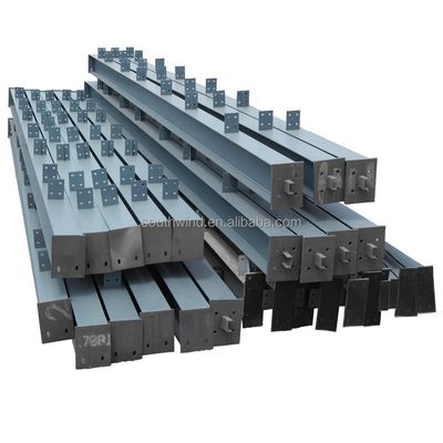 Estructura prefabricada de armadura de acero de marco grande con composición química y canal de acero