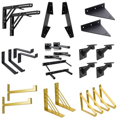 Brackets de estantería montados en la pared personalizables para inspección por terceros y necesidades personalizadas