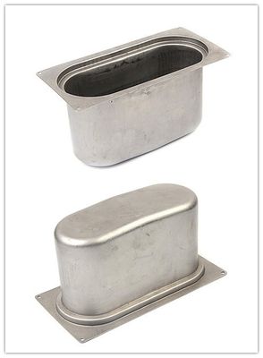 Fabricación de piezas para vasos de estampado de hoja de aluminio de metal de dibujo profundo