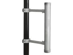 Hebei Road Side Steel Sign Base de poste y soportes superiores de aire acondicionado