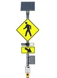 Base del poste y soportes superiores de la señal lateral de la carretera de latón personalizada para la solicitud del cliente