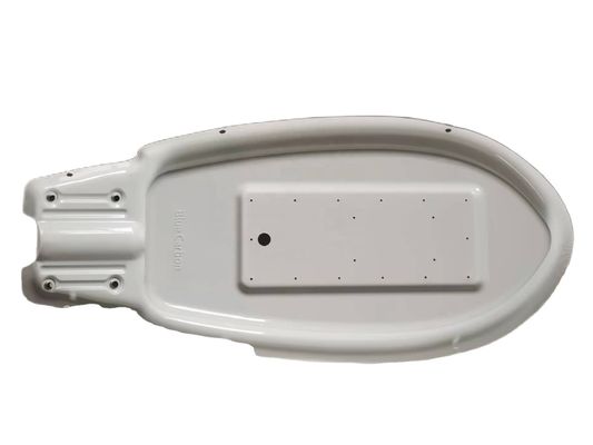 Concha de lámpara de calle de color natural de acero personalizado para soluciones de iluminación personalizadas