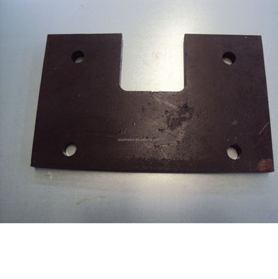 Fabricación de chapa de metal de soldadura de aluminio personalizada en cualquier color para soporte de un solo lado