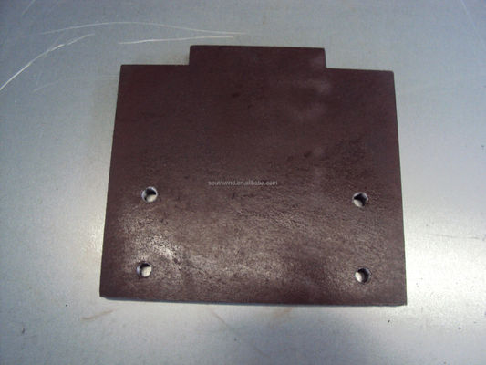 Fabricación de chapa de metal de soldadura de aluminio personalizada en cualquier color para soporte de un solo lado