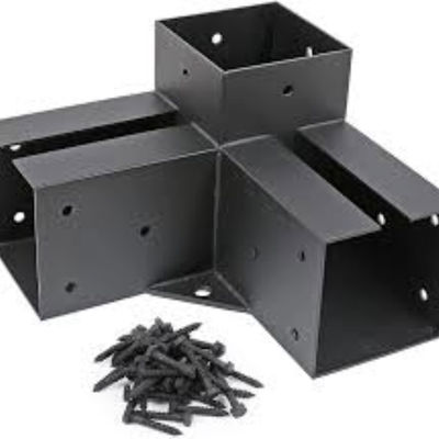 Kit de soportes de pergola de acero de tamaño personalizado para piezas de aire acondicionado a precios competitivos