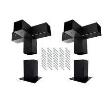 Kit de soportes de pergola de acero de tamaño personalizado para piezas de aire acondicionado a precios competitivos