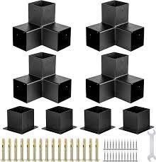 El cliente solicitó el kit de soportes de pergola de Nanfeng hecho de material de acero inoxidable