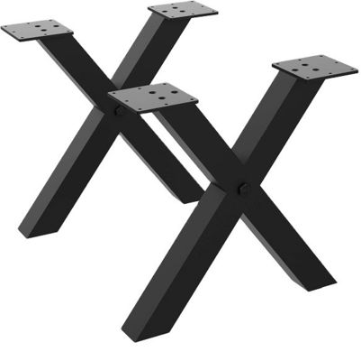 Muebles de escritorio minimalista Pierna para ser personalizado para Negro / Blanco / Cuarto de comedor de latón