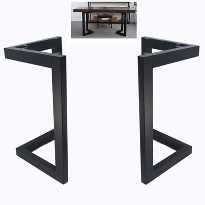Muebles de escritorio minimalista Pierna para ser personalizado para Negro / Blanco / Cuarto de comedor de latón
