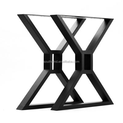 Muebles de escritorio minimalista Pierna para ser personalizado para Negro / Blanco / Cuarto de comedor de latón