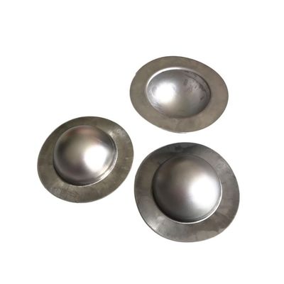 Revestimiento en polvo Máquinas OEM Metal prensado en profundidad tapa de lámpara de dibujo / piezas de hardware de la vivienda