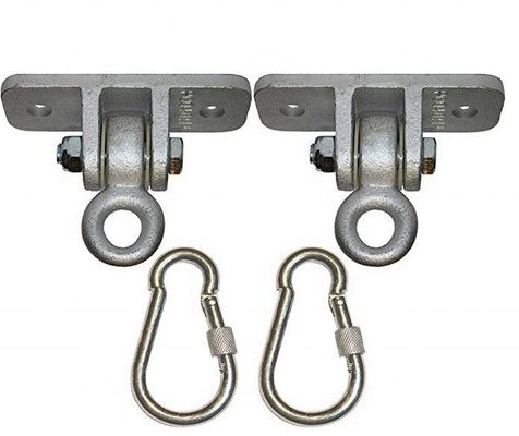 Hebei productos al aire libre Hardware montaje de trabajo pesado colgador de swing flexible con gancho de swing