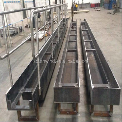 Fabricación de marcos de soldadura de metal de acero al carbono a medida profesional con alta tolerancia