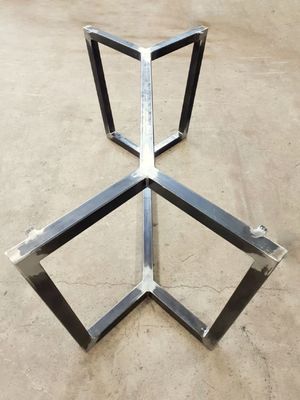Base de tubo de acero con durabilidad de tubo de acero