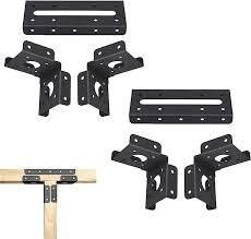 Kit de soportes de pergola de acero personalizado chino para piezas de aire acondicionado asequibles