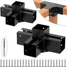 Kit de soportes de pergola de acero personalizado con grosor de 0,4-3 mm por Nanfeng Manufacture