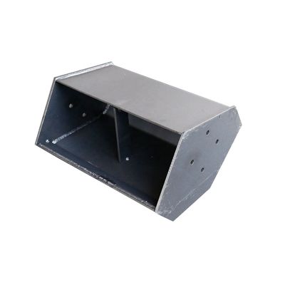 Partes de soldadura de marcos metálicos de acero de tamaño personalizado para la fabricación de buckets elevator hopper