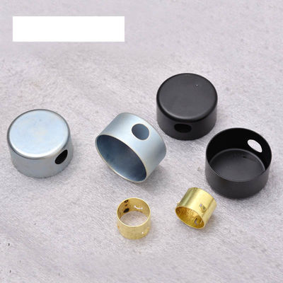 Aplicación para el hogar OEM Cobertura de lámpara/Cabina Metal Prensado para dibujo profundo Partes de hardware con grosor de 0,5 mm-10 mm