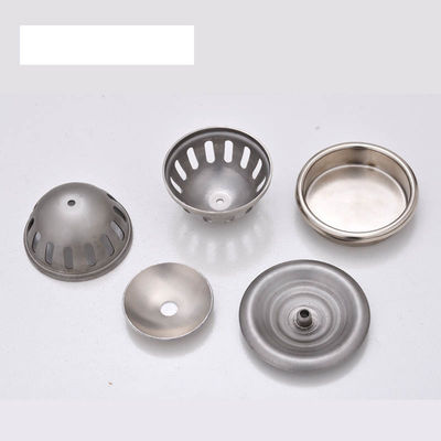 Aplicación para el hogar OEM Cobertura de lámpara/Cabina Metal Prensado para dibujo profundo Partes de hardware con grosor de 0,5 mm-10 mm
