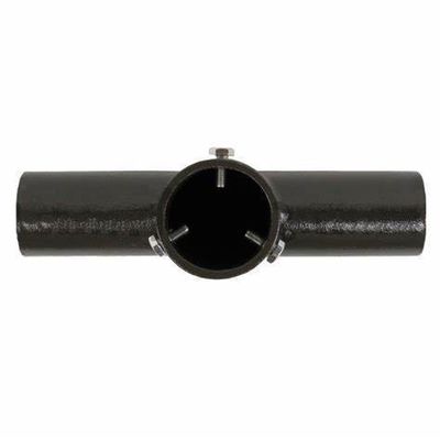 Estante de hierro fundido duradero para postes cuadrados de 5 pulgadas adaptador de tenón personalizado de 90 grados