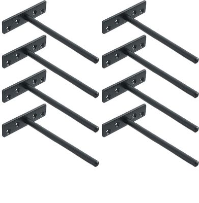 Estantes flotantes de montaje seguro con proceso de estampado 1 mm-5 mm de espesor