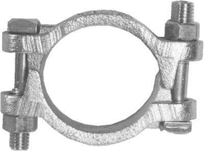 Clamparas de tuberías galvanizadas en caliente con construcción metálica estándar o no estándar