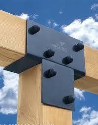 Kit de soportes de pergola de acero personalizado a precios bajos para la solicitud del cliente.