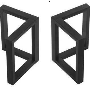 Muebles Piernas metálicas Piernas de mesa de soldadura de acero al carbono y metal a medida para muebles de oficina