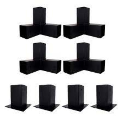 Kit de soportes de pergola de acero chino a precios de venta al por mayor para piezas de aire acondicionado