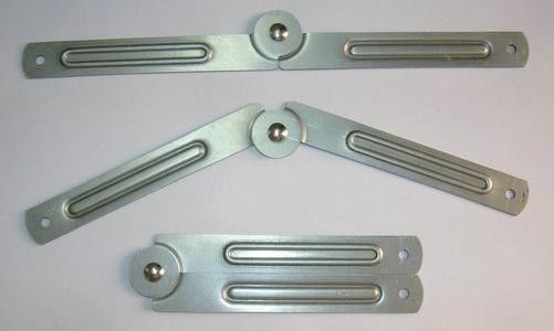 Partes de estampado de acero inoxidable/aluminio para soportes de fabricación de chapa metálica personalizados