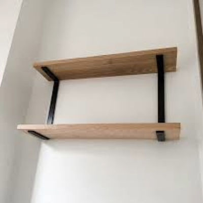 Brackets de estantería montados en pared a precios bajos con material de acero