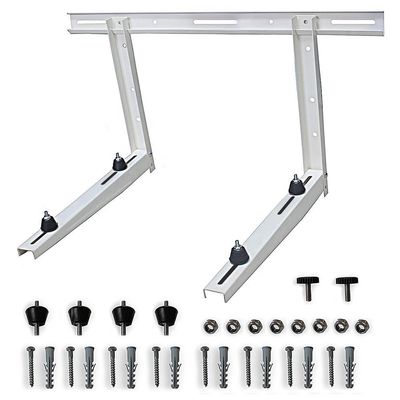 Partes de aluminio estampadas personalizadas para soporte de aire acondicionado