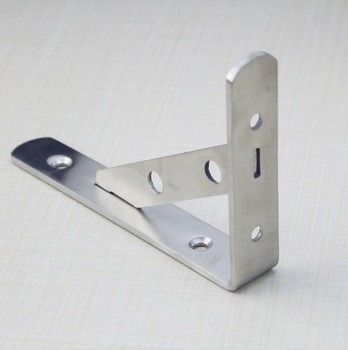 Partes de aluminio estampadas personalizadas para soporte de aire acondicionado