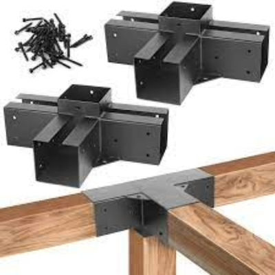 Precios razonables Kit de soportes de pergola de acero para piezas de aire acondicionado de tamaño personalizado