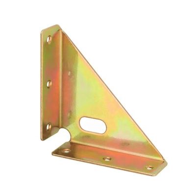 Accesorios de soporte triangular de acero inoxidable metálico personalizados para soporte pesado
