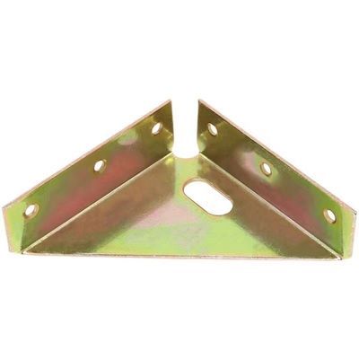 Accesorios de soporte triangular de acero inoxidable metálico personalizados para soporte pesado