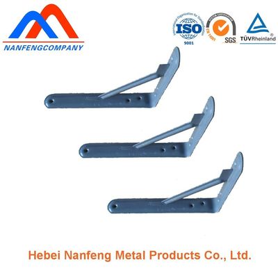Partes de aluminio estampadas personalizadas para ingeniería de precisión de soportes de aire acondicionado