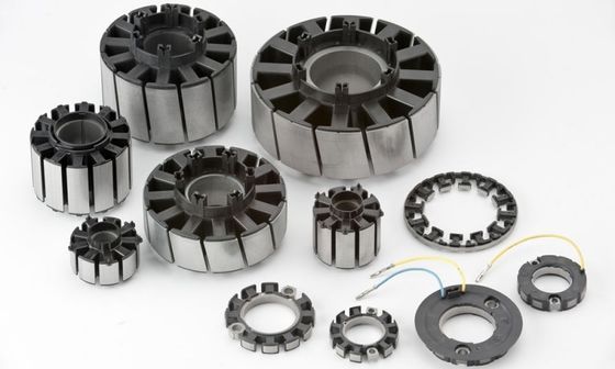 Partes de repuesto del motor rotor y estator de estampación para el enrollamiento del estator del ventilador personalizado